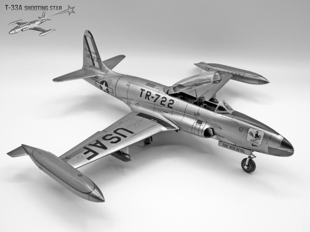 [ACADEMY] LOCKHEED T-33A SHOOTING STAR 1/48  (tbird)  T33a_910