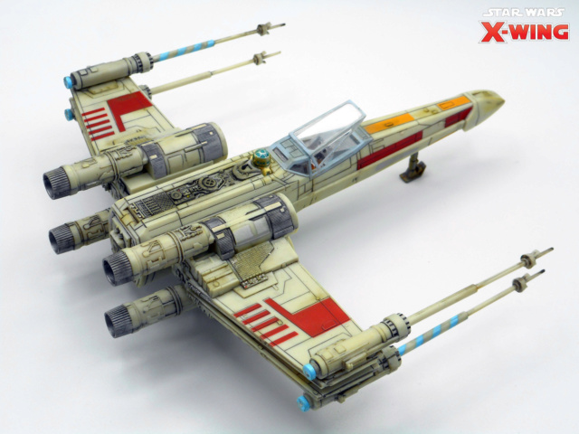X WING- STAR WARS 1/48 - [REVELL EASY KIT] Xwing210