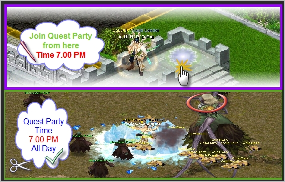 حفلة السي بي اس [Quest-Party] بشكل مختلف وجديدة وفي مابة لوحديها+الكينج  2611