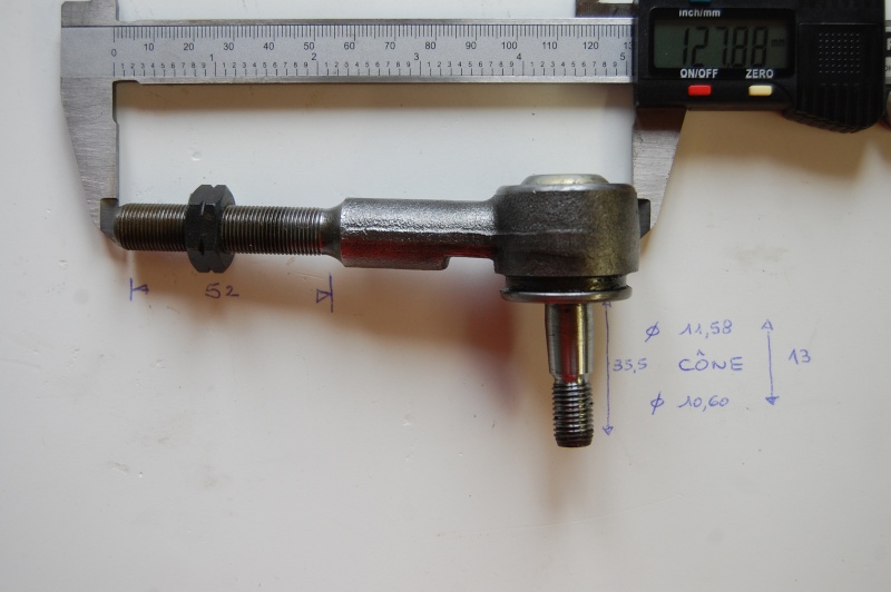 ROTULES PIVOTS BIELLETTES CREMAILLERE Caract10