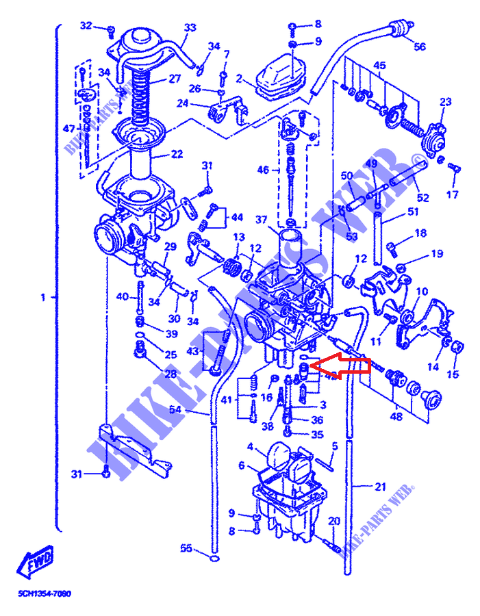 difficulté a demarer et petaradage ttr 600 de 2001 Filtre10