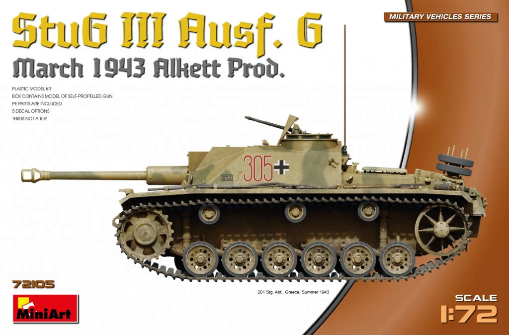 Miniart sort un kit au 72e... C'est Allemand, mais pas un "Félin", juste un Stug III Ausf G tôtif... 14874011