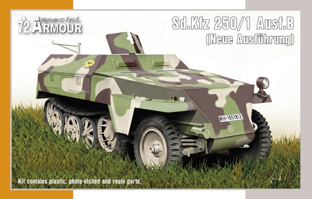 Special Armour va (res)sortir le Sd.Kfz 250/1 Neue de chez Mk 72 !!... 1_sa7211