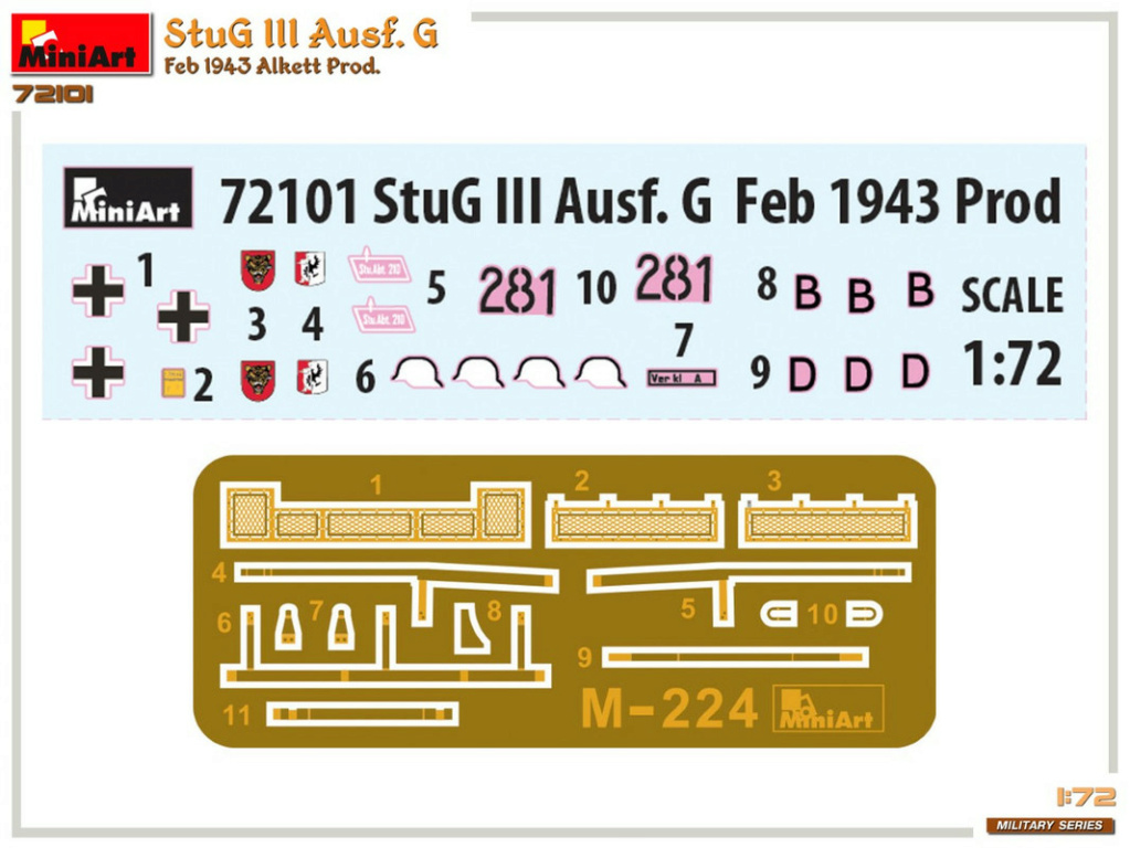 Miniart sort un kit au 72e... C'est Allemand, mais pas un "Félin", juste un Stug III Ausf G tôtif... 72101-16