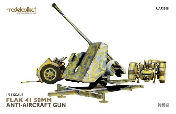 un  5 cm Flak 41 chez Modellcollect.... Molmod10