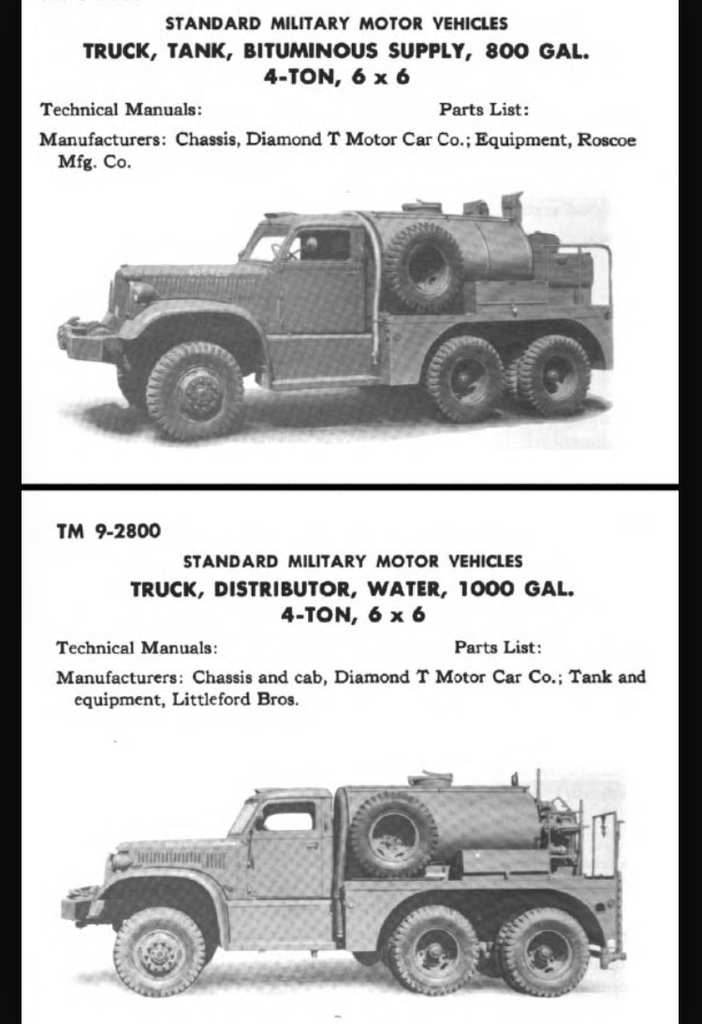 Diamond T 968A with asphalt tank. Ob_47b10