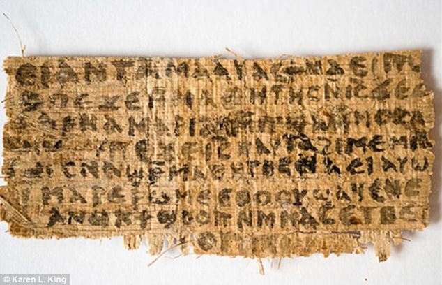 Un papyrus prétendument du IVème Siècle révèlerait que Jésus était en fait marié… - Page 2 Articl10