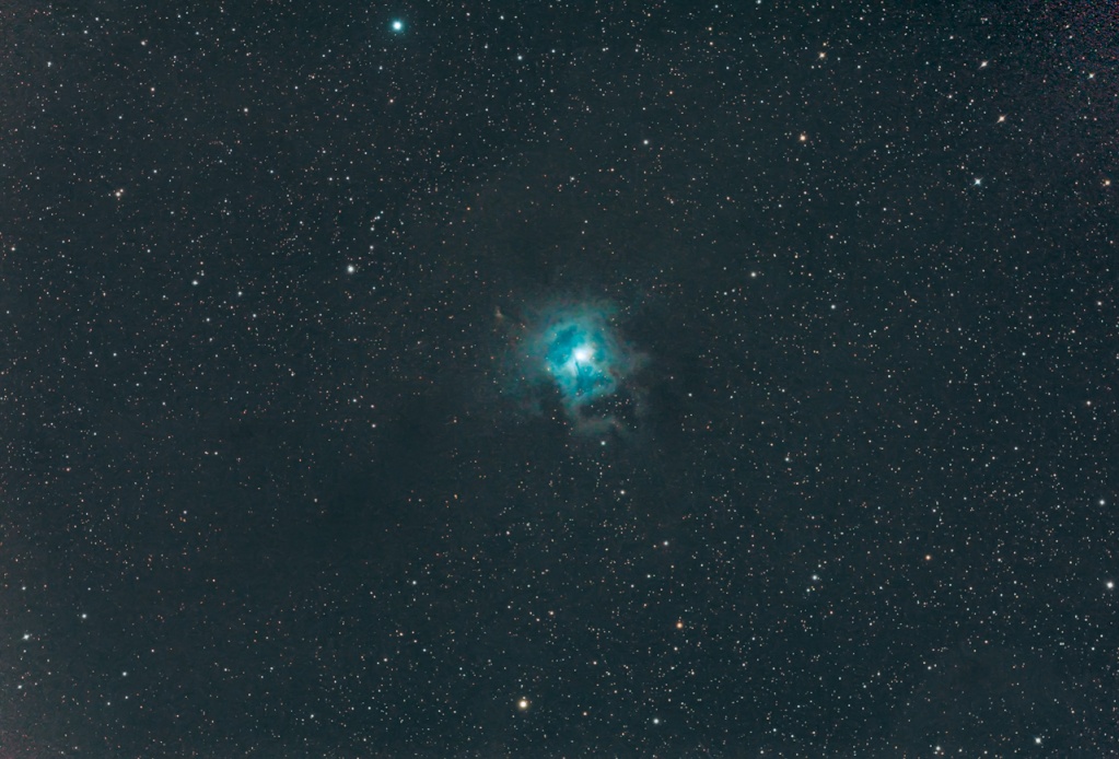 1° essai DO avec  Canon MKII et  IRIS ...et IRIS Nebulae Ngc70210