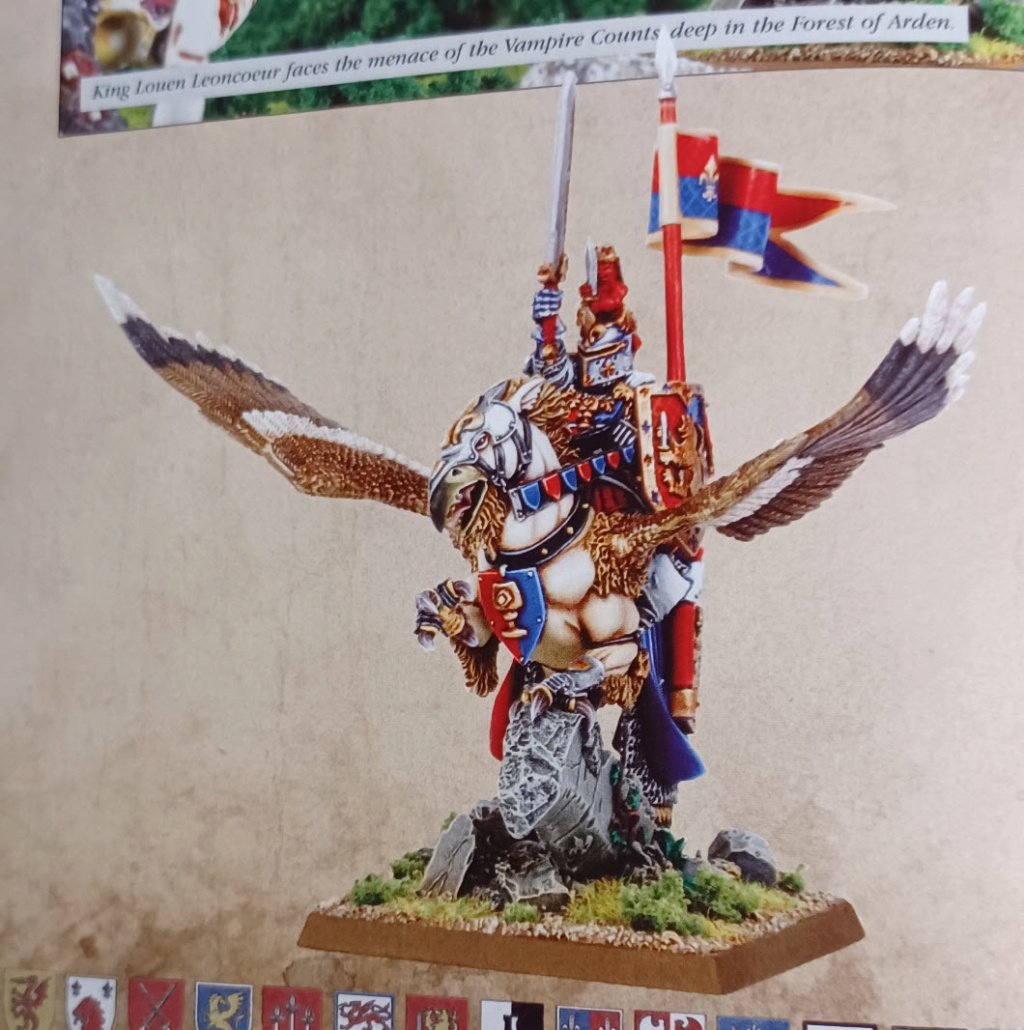 Armé Bretonnien jeux WarHammer figurine 30mm  1196