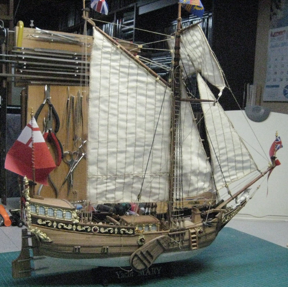 Yacht Mary 1646 (Mamoli 1/54°) de Charles QC 413