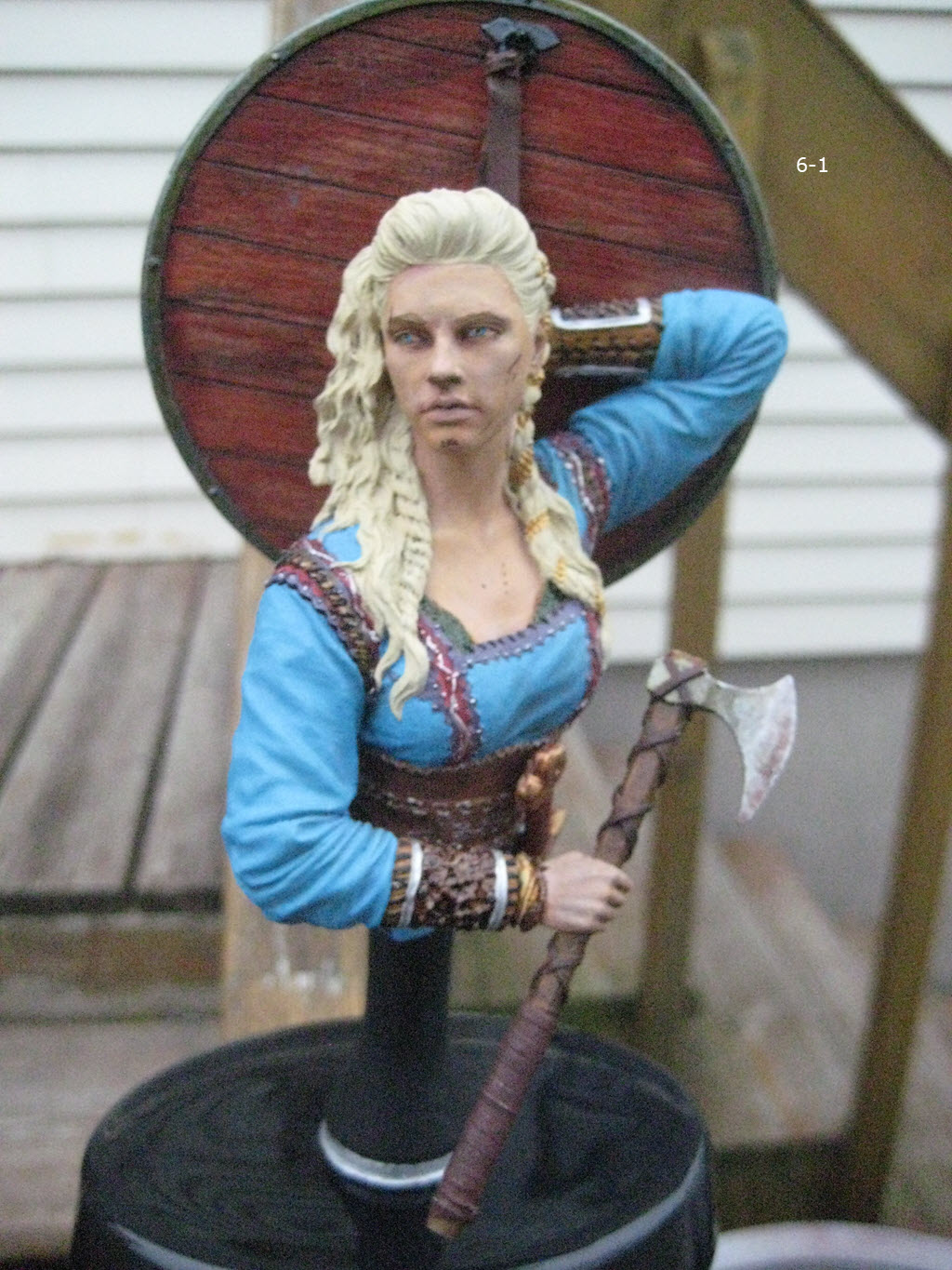 Like Lagertha (Shieldmaidens) Nuts Planet buste résine 1/10 6-110