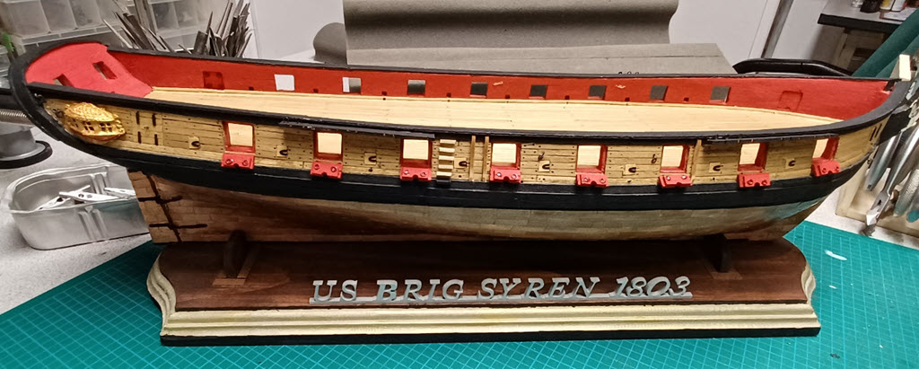 Us Brig Syren 1803 (model Shipways) P_2_1010