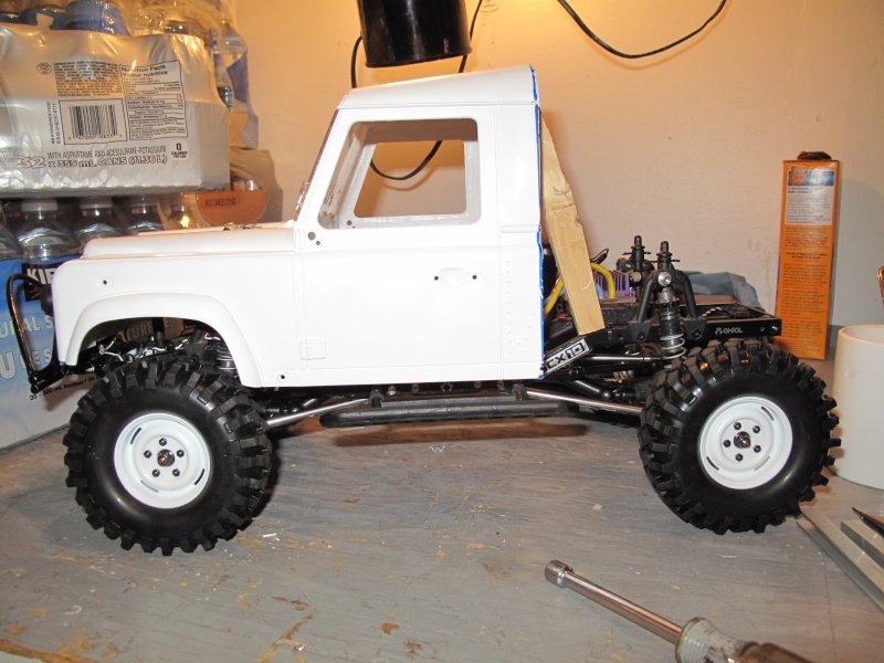 Projets Land rover D90 Couper open frame  00112
