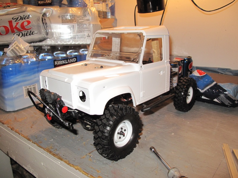 Projets Land rover D90 Couper open frame  00210