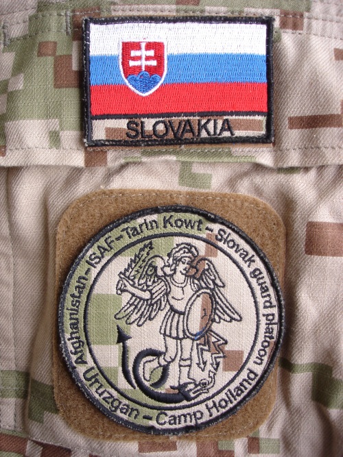 Slovakian ISAF / Afghanistan Patches Spatch12