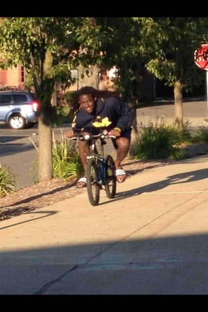 Our players love riding bikes, including Shoelace... Photo10