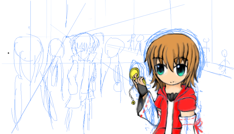 Unfinished artworks to somewhat finished  Akane_16