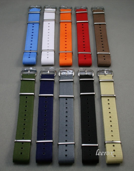 [Vends] [Paris] Bracelets nylon NATO neufs, qualité garantie - 12€ Unis_d11