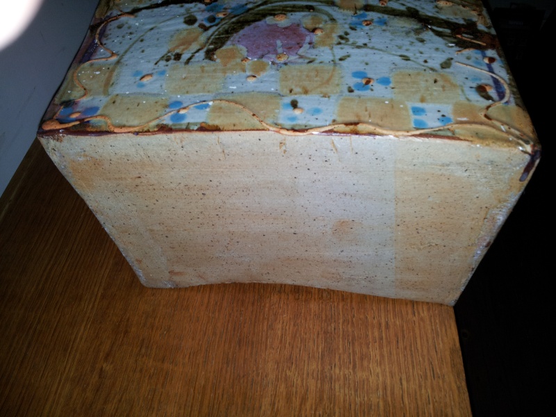Large glazed lidded box 20120911