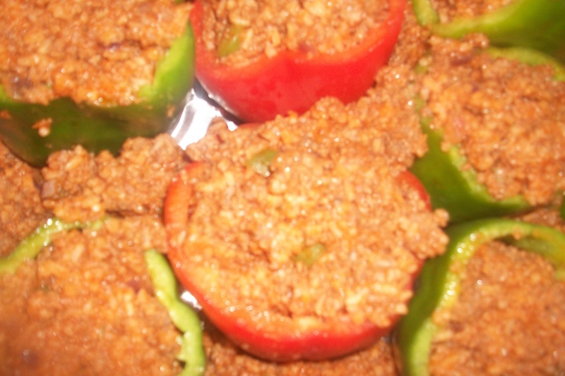 Sessy's stuffed peppers (In Ohio we call them Mangos)lol  Newest20