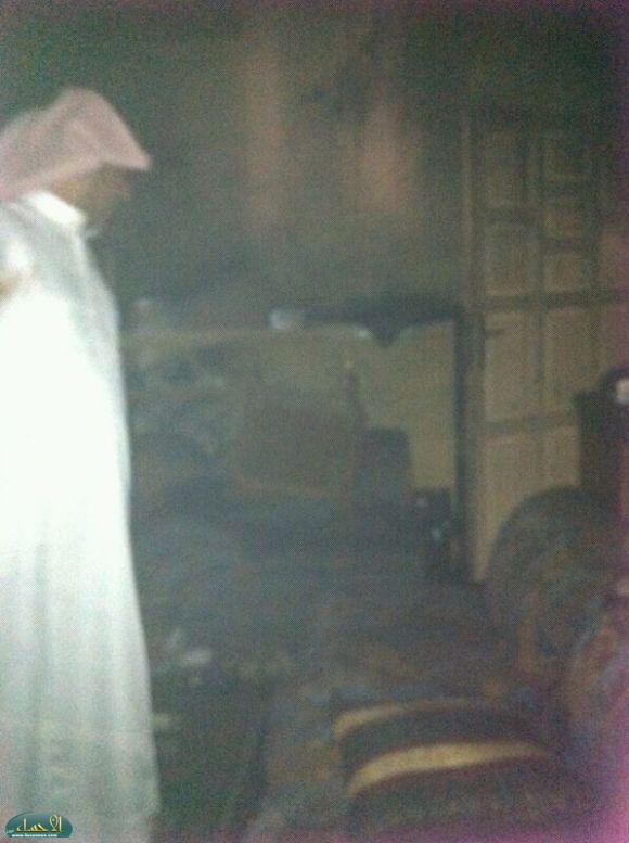 وفاة وإصابة ثلاثة أشخاص في إندلاع حريق في منزل بمدينة المبرز . 05035011