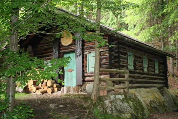 Die Ersatzhütten im Wald Ersatz10