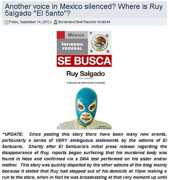 Paginas de blog extrangeros comunican la desaparicion de Ruy Salgado (#DondeEstaRuySalgado) Ruysal11