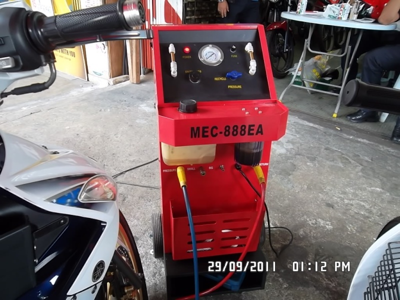 Cuci buah pinggang siput ( Cuci dalam Engine )