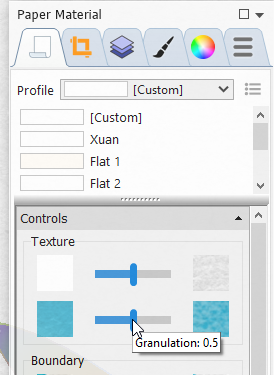 What's the difference between full texture mode or on marks only or no texture C310