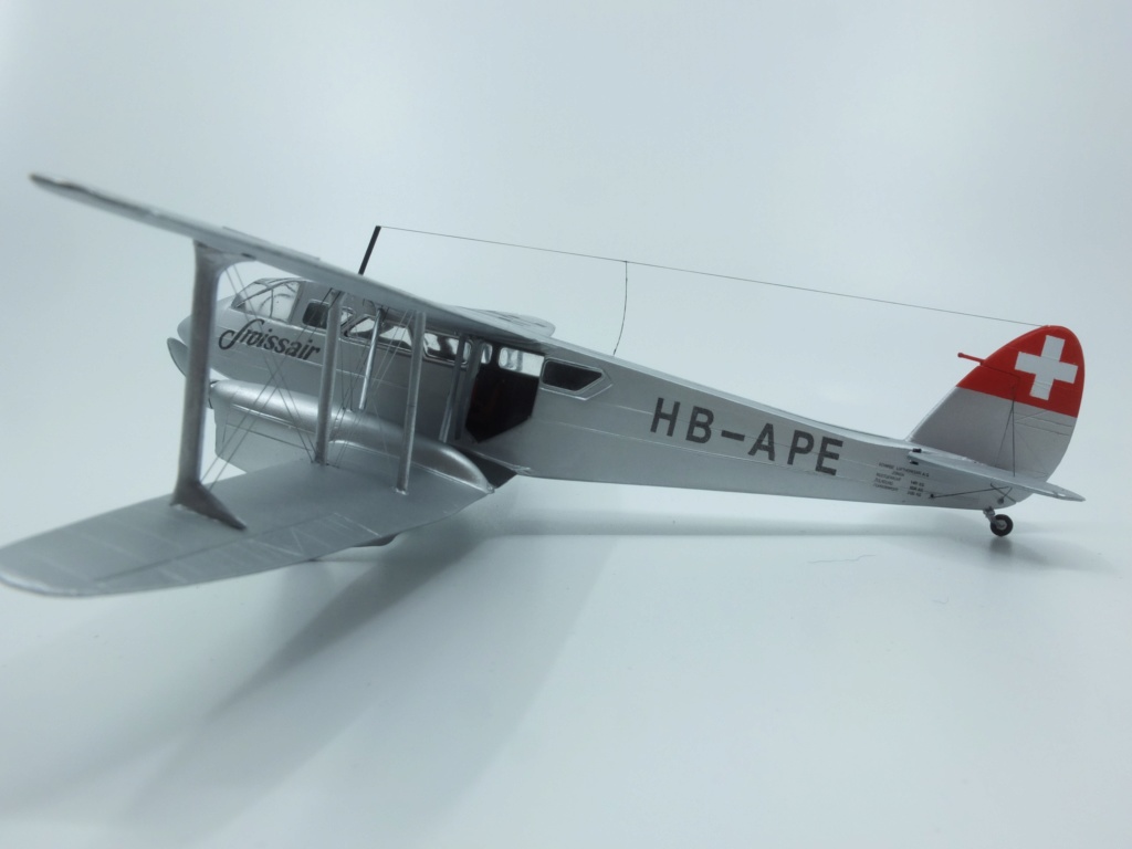 De Havilland DH-89 Dragon Rapide Swissair - Heller 1/72 (VINTAGE) S0061712