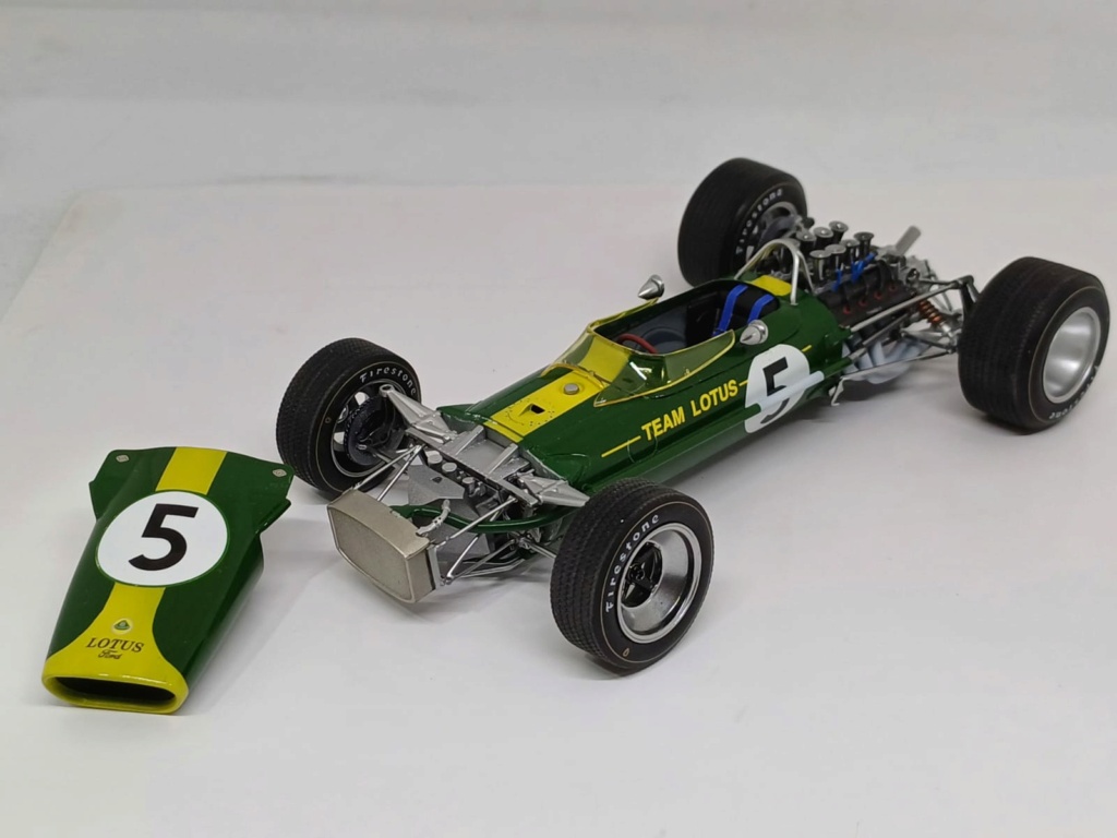 MT: LOTUS 49 Jim Clark 1967  - EBBRO 1/20.  Whats120