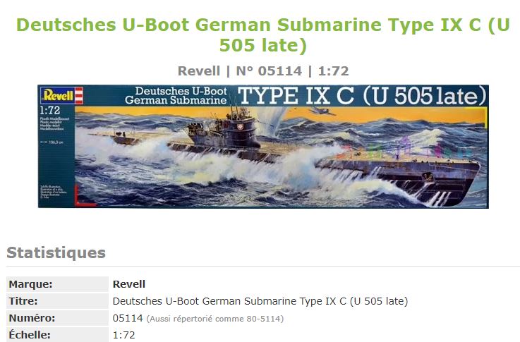 "Alaaaaaaarm" U-Boot Type IX C U-510 [Revell 1/72°] de Le renard du désert Type_i10