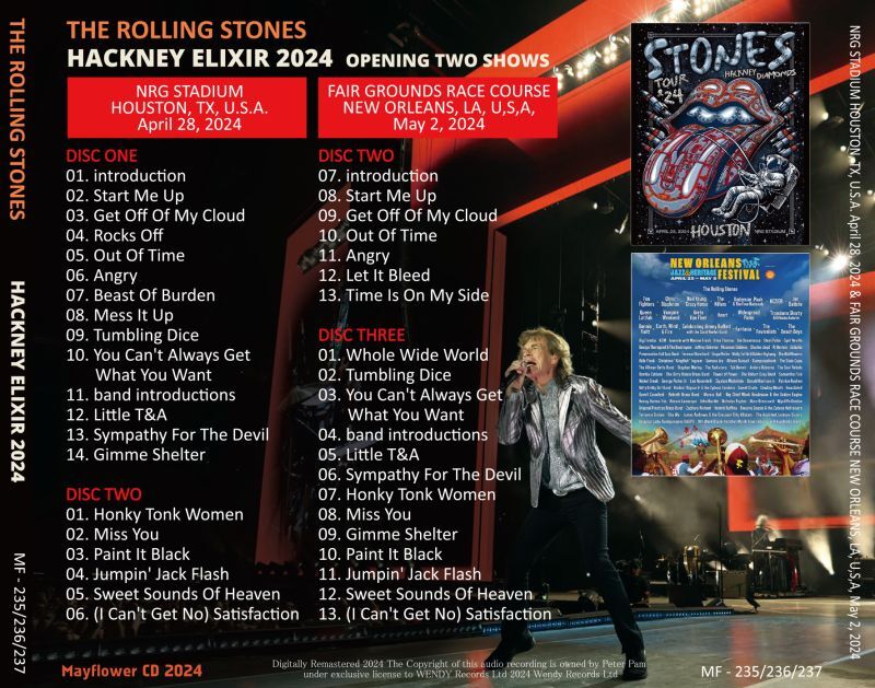 Hackney Diamonds Tour (1) 28/04/2024 - HOUSTON, NRG Stadium. - Page 2 20240511