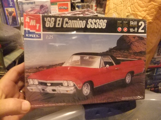 Pour vendre ou échanger amt/ertl 1/25 el camino ss 386 1968 ! Dsc19721