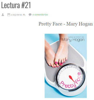 LECTURA N° 21 - MARY HOGAN - PRETTY FACE Lectu216