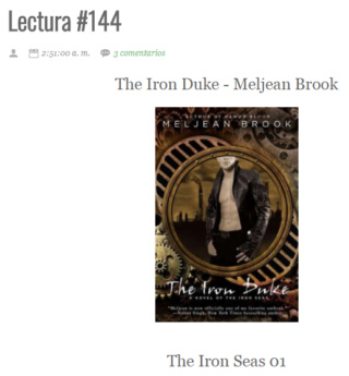 LECTURA N° 144 - MELJEAN BROOK - THE IRON SEAS (1) THE IRON DUKE Lectu349