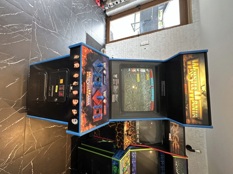 [A Vendre] Borne arcade Wrestlemania the arcade game Img_1110