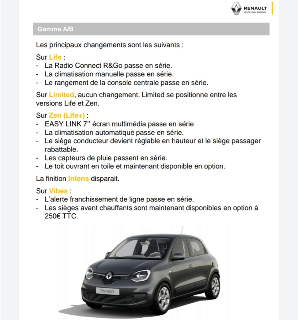 2018 - [Renault] Twingo III restylée - Page 20 Screen62