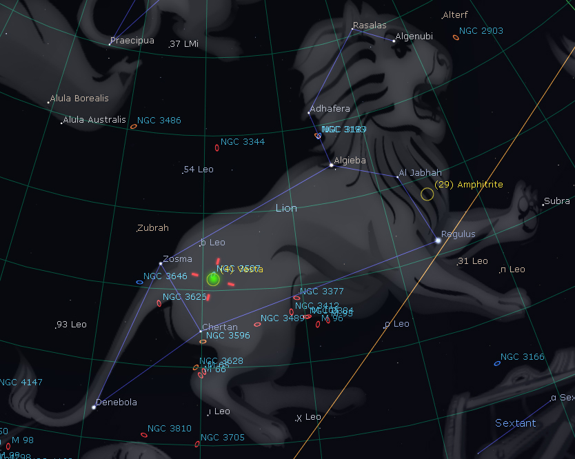 (4) VESTA  Astéroide Carte_10