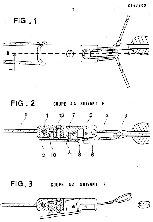 Décocheur à relâchement Brevet10