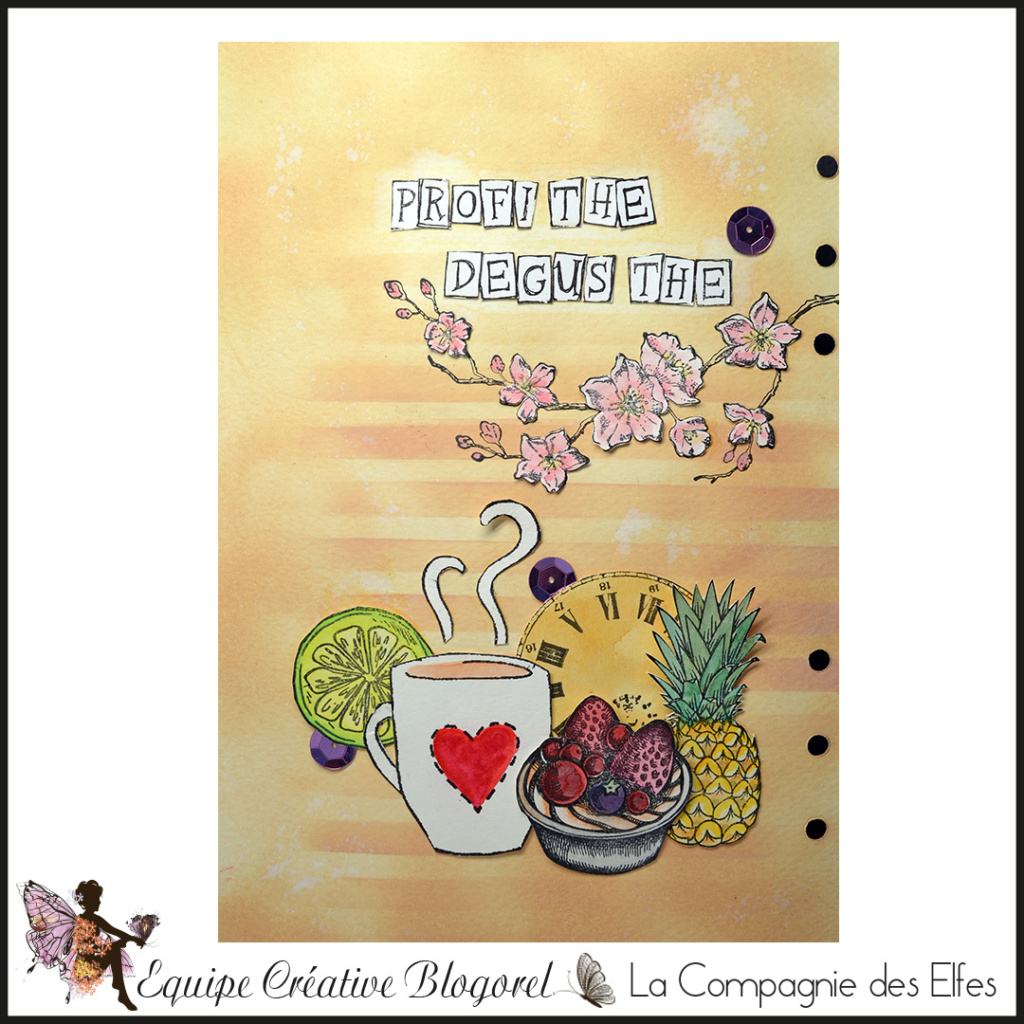 Les pages de scrap Avril 2023. Blog1167