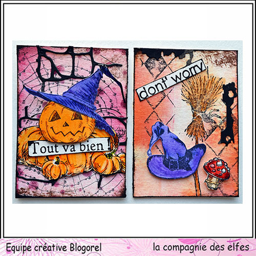 Cartes créatives d'Octobre. Blogo283