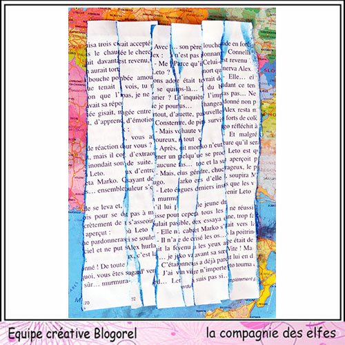 Tutoriel patouille & mixed media. Blogo370