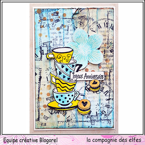 Tutoriel patouille & mixed media. Blogo379