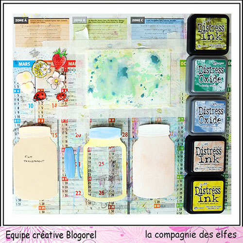 Tuto carte shaker box par Blogorel. Blogo464