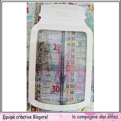 Tuto carte shaker box par Blogorel. Blogo466