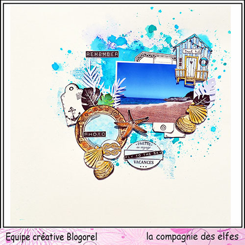 Les pages scrap de Juillet 2020. Blogo512