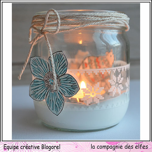 Photophore fait maison. Blogor63