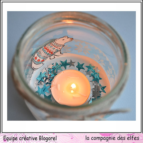 Photophore fait maison. Blogor65