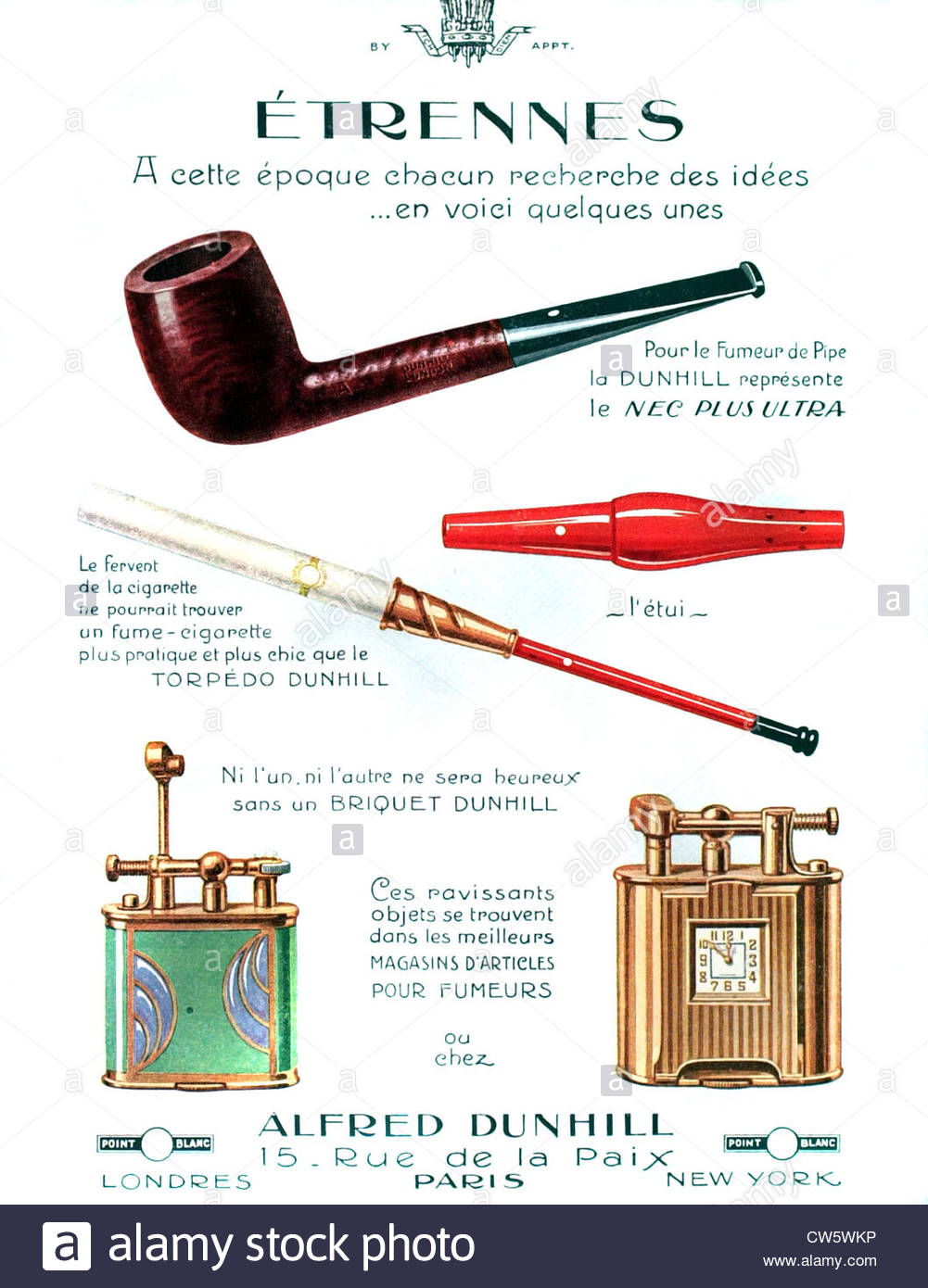 Parlons des pipes Dunhill... (1) - Page 88 Advert13